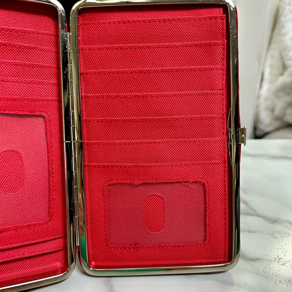 RED AND BLACK WALLET - Picture 6 of 12